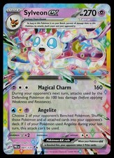 Carta Pokemon Evoluzioni Prismatiche Sylveon ex 041/131 Doppia Rara
