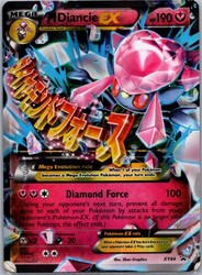 M Diancie EX XY44 XY Black Star Promo Holo Pokemon Card