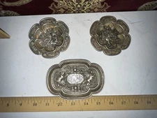 Chinese Vintage Bronze Plates