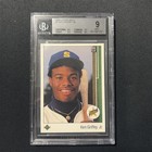 1989 Upper Deck Ken Griffey Jr #1 RC BGS 9 MINT - Strong Subs - 3 x 9.5!! PSA