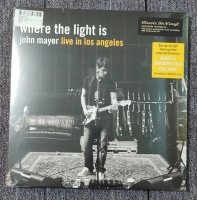 John Mayer   Where The Light Is: John Mayer Live In Los Angeles EU 4LP BOX Set