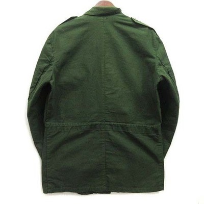 40's Swedish Army Hospital Jacket ① 40's] Swedish Army Stand Collar Hospital Jacket 