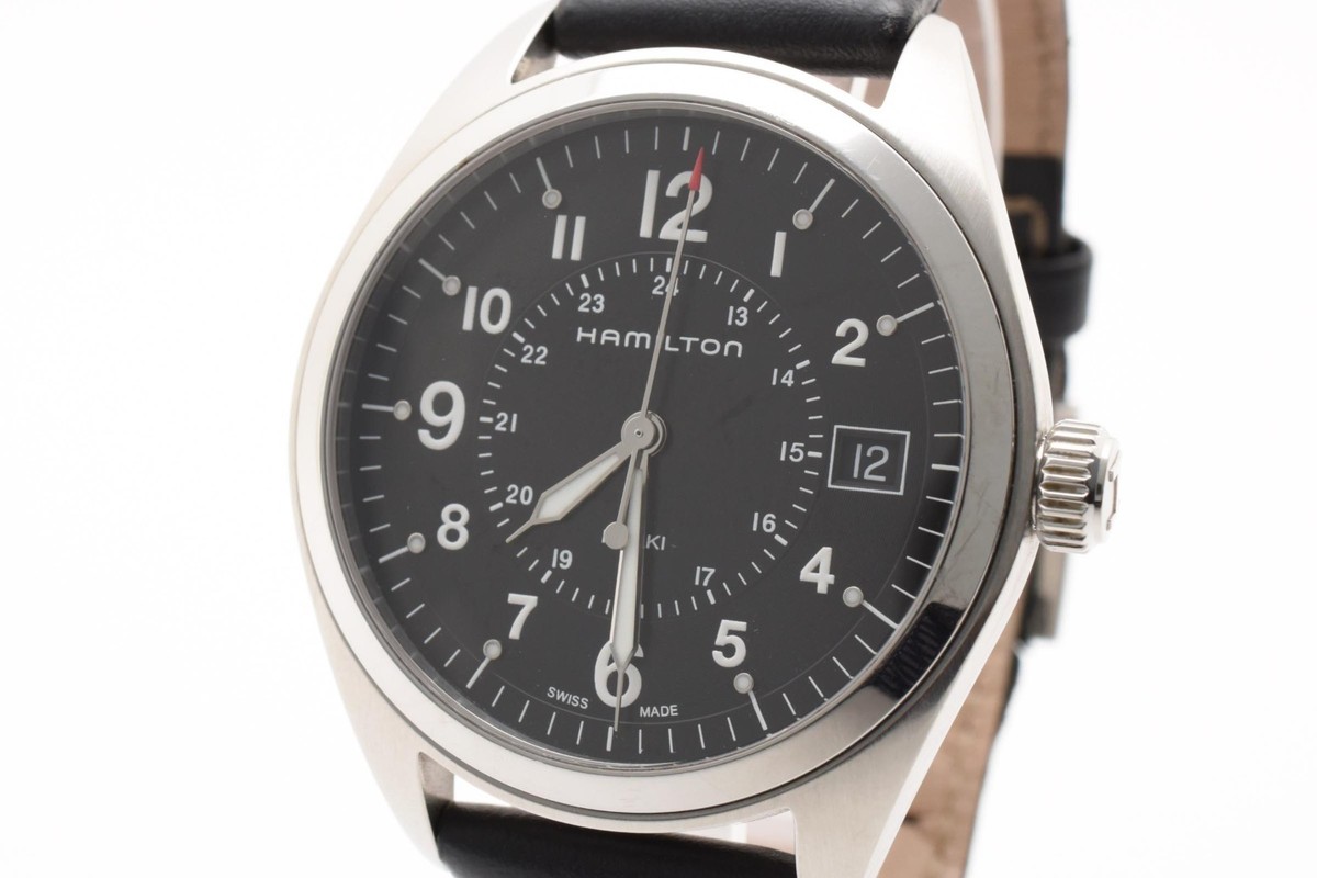 Hamilton Khaki Field Men's Black Watch - H685510 for sale online