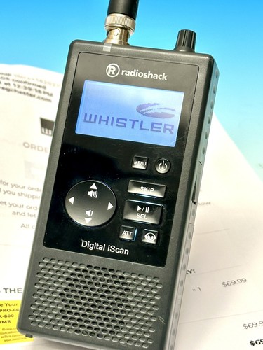 Scanner Radio Whistler WS1088 - DMR P25 Phase I/II - Ouvert Jamais Utilisé