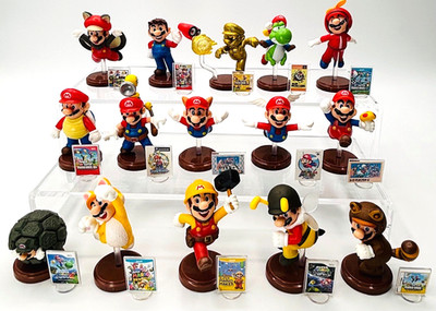 Super Mario 35th Anniversary Furuta Choco Egg Mini Figure Set of 15 Nintendo