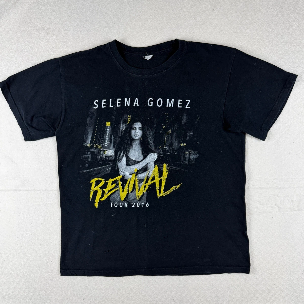 Gomez Selena Tour Revival 0 | Concert T-Shirt eBay Black selena 
