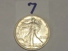 1917-D Rev (key date coin)  Walking Liberty Half Dollar.  FREE Shipping