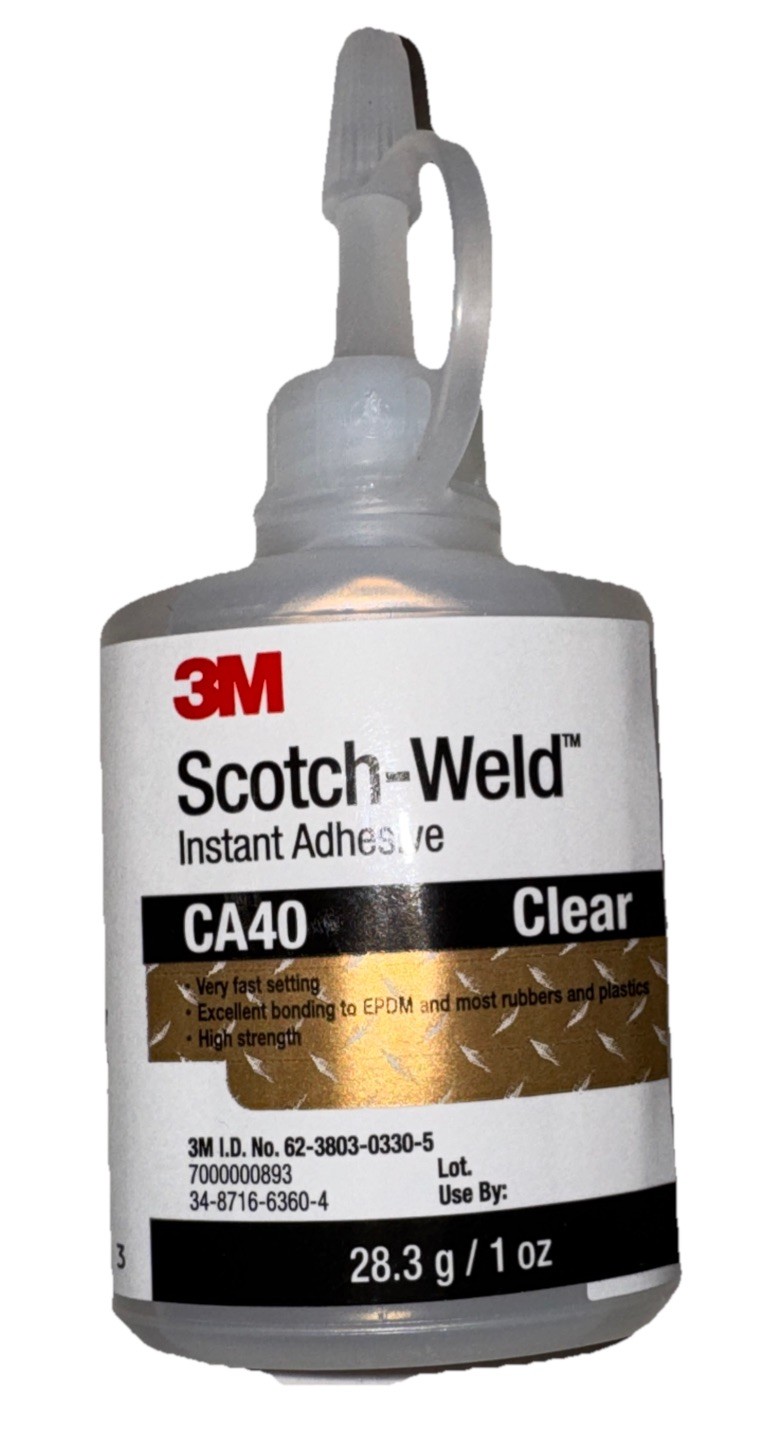 3M Scotch-Weld CA40 Instant Adhesive 28.3g (1 Bottle)