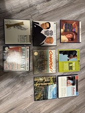Vintage Reel-to-Reel Tape Lot 9 Jazz, Pop Classical Columbia, RCA, Capitol