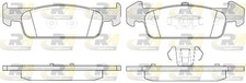 ROADHOUSE Bremsbeläge Bremsklötze vorne für Renault Twingo III BCM_ 1.0 SCe