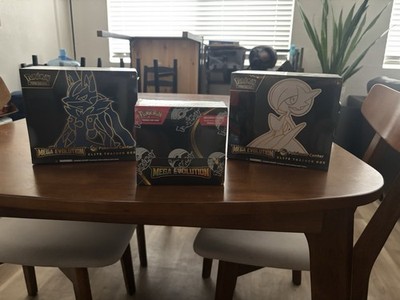 Pokemon Center Mega Evolution Both ETBs & Enhanced Booster Box New Sealed