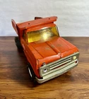 Vintage Tonka Dump Truck 1970s Steel Orange XR-101 Tires #13760 Pressed Steel