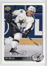 1992-93 Upper Deck Kip Miller #247 0a4