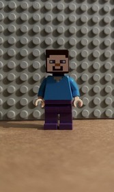 LEGO MINECRAFT ORIGINAL min009 STEVE minifigure minifigure 21116 30393 21147 21136