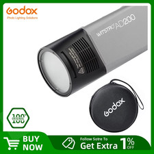 H200R Separation Studio Flash Head Extension Head Portable with Spiral Tube for