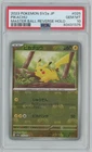2023 Pokemon SV2a JP Master Ball Reverse Holo PSA 10 Pikachu #025 PSA 10