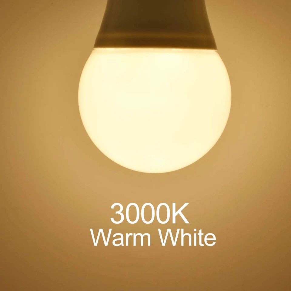 3W A15 Edison LED Light Bulbs E26 Medium Screw Base (40 Watt Equivalent) 12V ... - Image 2 of 4