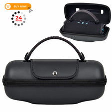 GWCASE Hard Travel Storage Box for JBL Charge 6 Portable Bluetooth Black