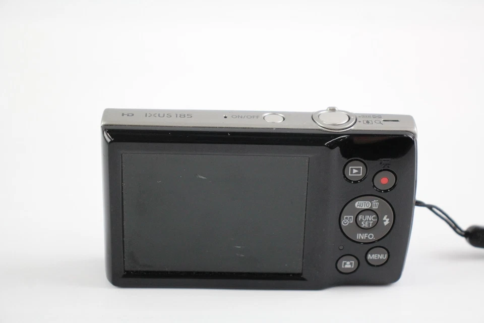 Canon IXUS 185 Digital Compact Camera Working w/ Canon 8x Zoom - Image 3 of 4