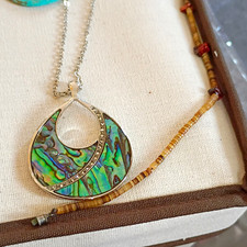Mixed Lot Fashion Necklaces & Pendants Multicolor Beads Metal Stone Leather