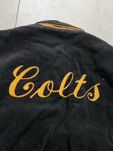 Vintage 1964 Maple Garden State Colts Football Champions Chainstitch 60s Jacket - Picture 20 of 20