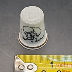 Porcelain Sewing Thimble Dog Design Made in England Fine Bone China — photo 6