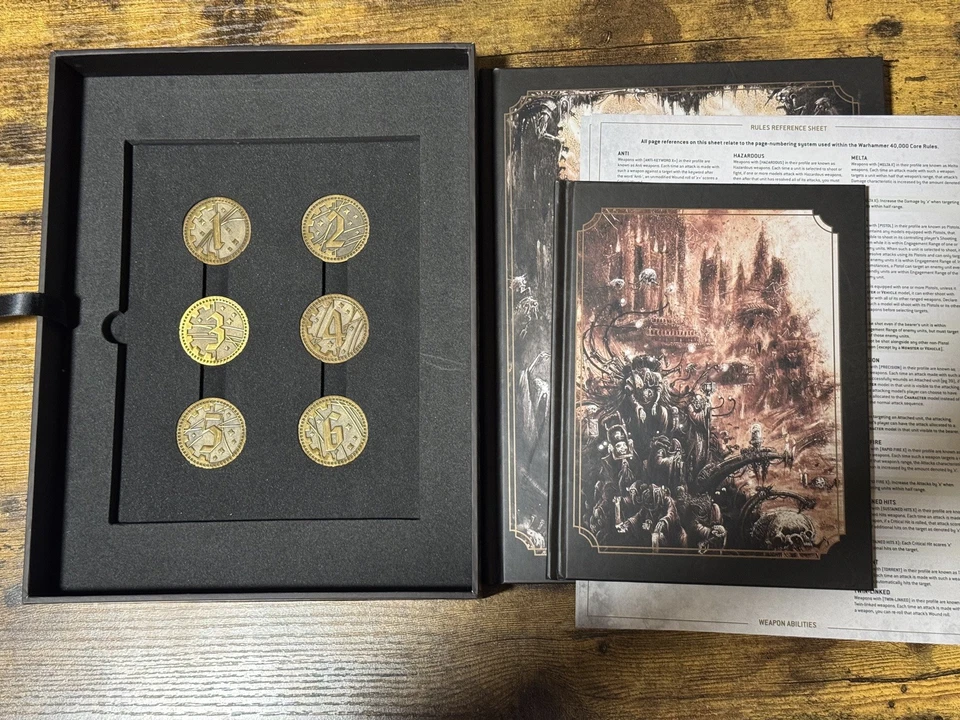 Warhammer 40.000 livro de regras (10ª edição, edição de colecionador) 0326/1600 - Imagem 3 de 3