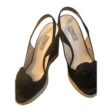 PRADA Pumps US 5.5 EU 35.5 Black Textile