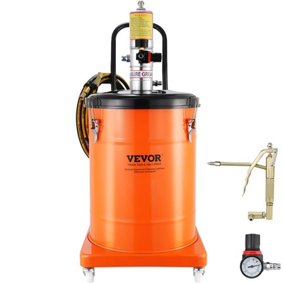 #ad #ad Pump Grease 10.5G 13ft Hose Orange VEVOR FF 09B 40L Pneumatic Portable Gallon $209.99