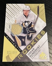 2016-17 Upper Deck SP Game Used Oskar Sundqvist Authentic Rookie Jersey /399