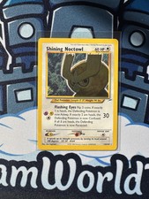 2002 POKEMON NEO DESTINY SHINING NOCTOWL #110 HOLO SHIFT ERROR VINTAGE! 💫 on eBay