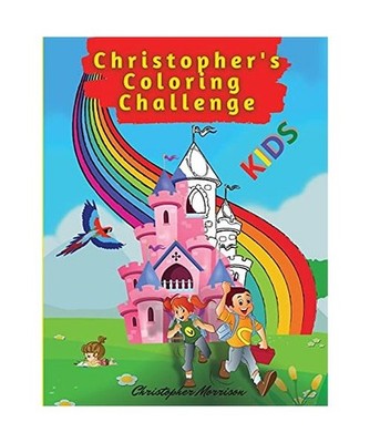 Christopher's Coloring Challenge: Activity Book for Children, 50 Coloring Pages,