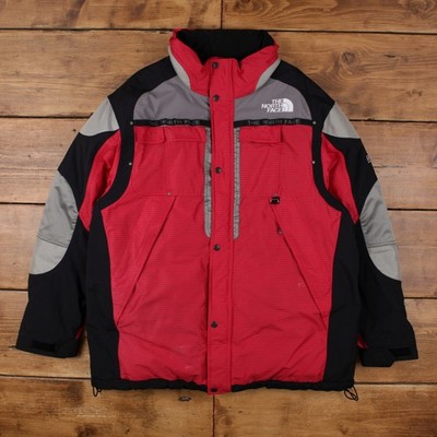 Vintage The North Face Extreme Gear Jacke XL Herren 90s Rot 550 Daunen Outdoor Ski