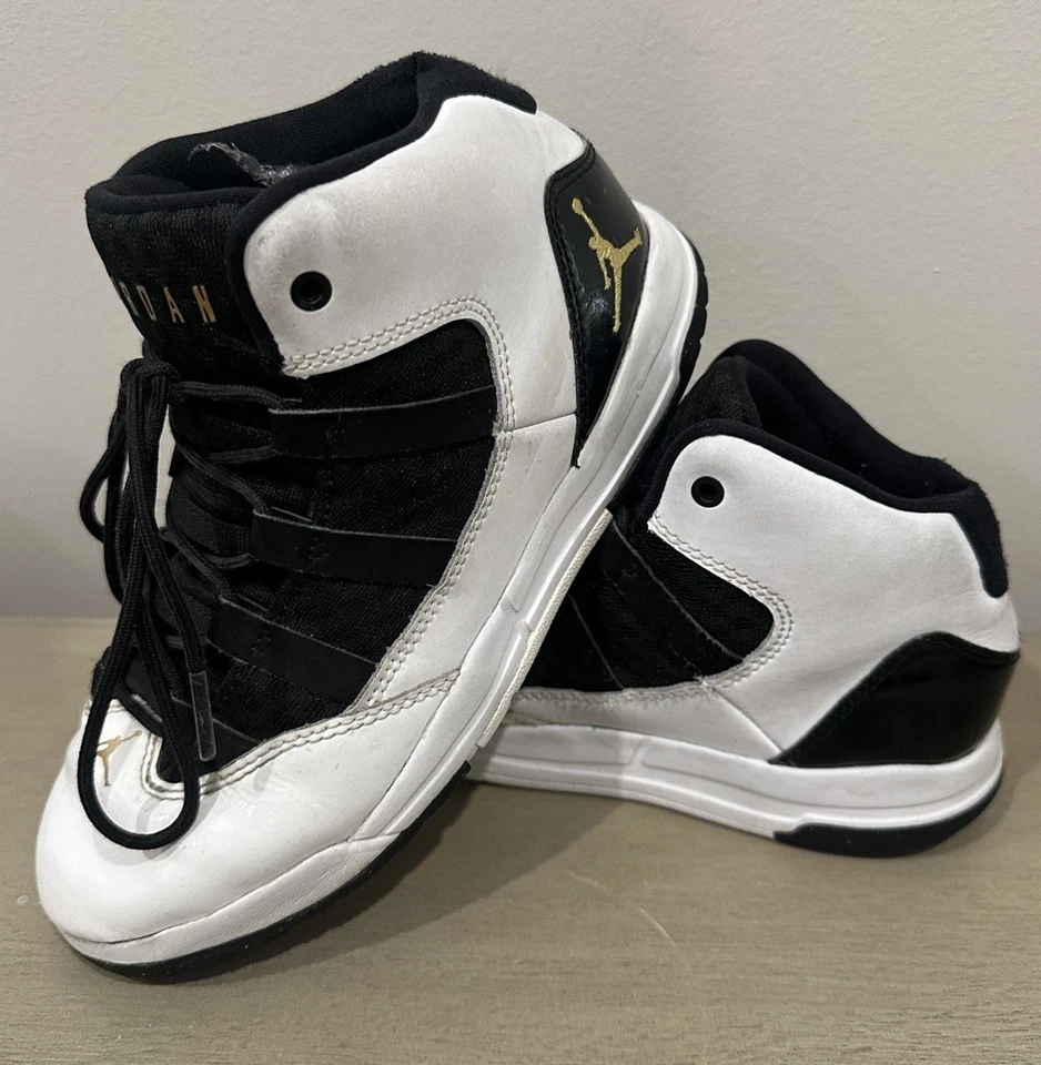 Niños Nike Jordan Max Aura 2 TD CN8096 102 Blanco/Negro Talla 2y Foto 2 de 4