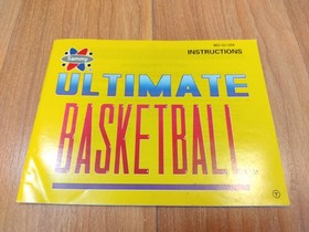 MINTY BOX CIB Ultimate Basketball complete in nes Collector lot VERY CLEAN A+