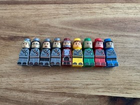 Lego Harry Potter Microfigure Lot Complete Set 9 Game Pieces 3862 Hogwarts Extra