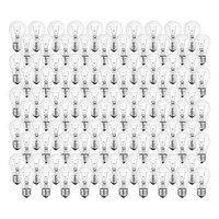 100 X GlüHbirne 15W E27 Klar GlüHlampe 15 Watt GlüHbirnen GlüHlampen Birnen