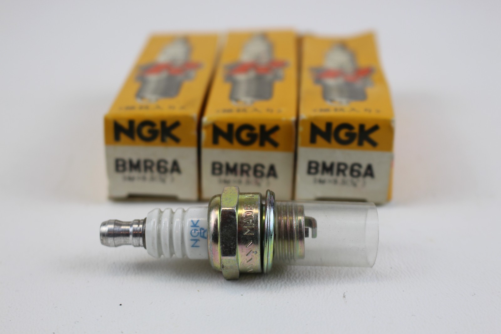3 pk NGK BMR6A  Spark Plugs NOS Made in Japan