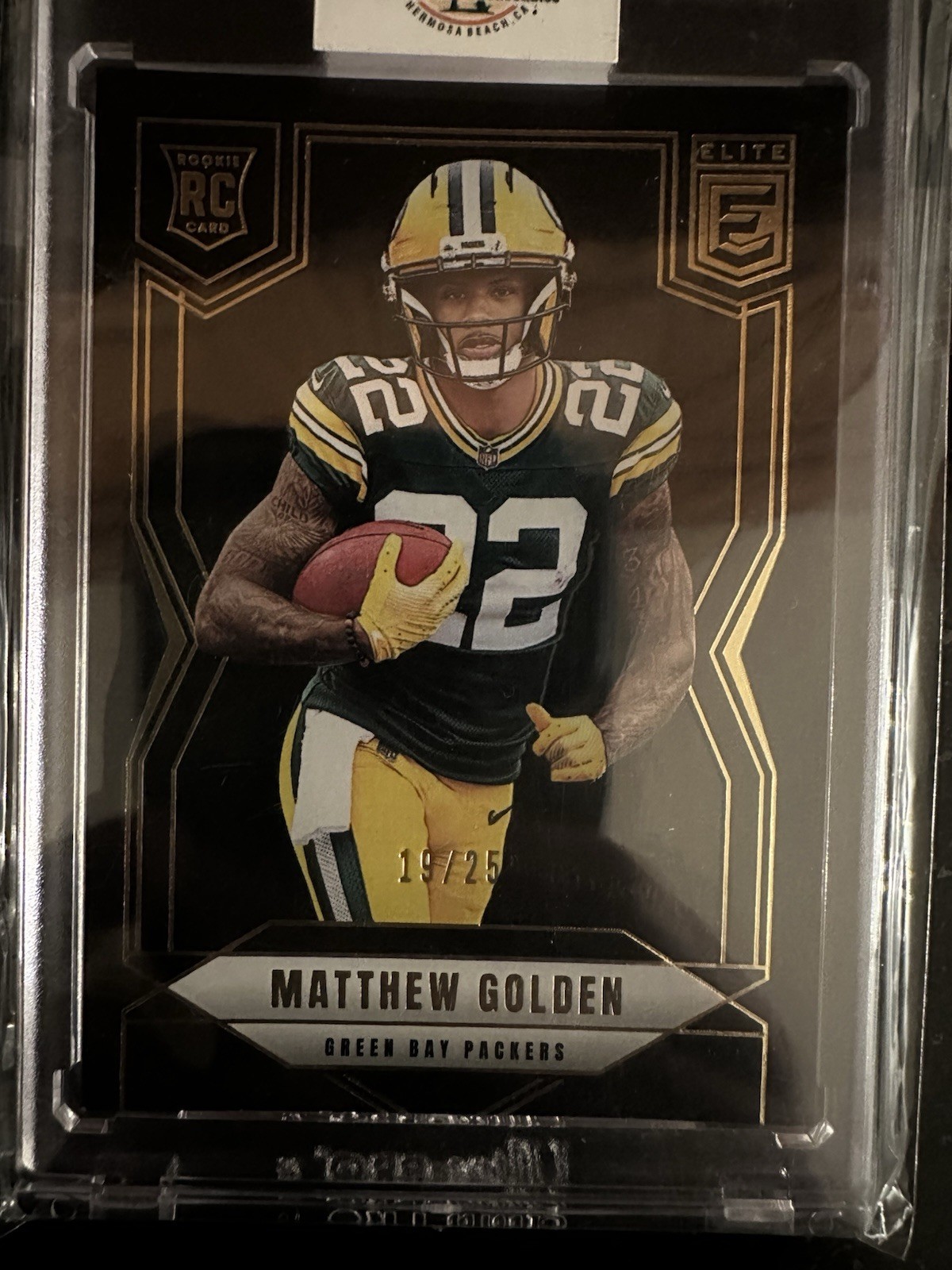 2025 Panini Donruss Elite - Rookies Matthew Golden #144 Black /25 (RC)