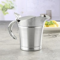Dra Thermo-Sauciere SoßEnkanne SoßEnschale SoßEnspender Aus Edelstahl Ca. 0.4L