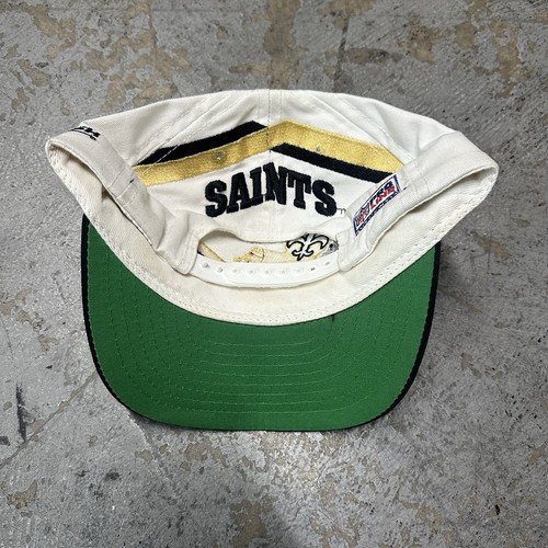 Vintage 90s Reebok New Orleans Saints Snapback Hat NFL Pro Line Football - Picture 2 of 4