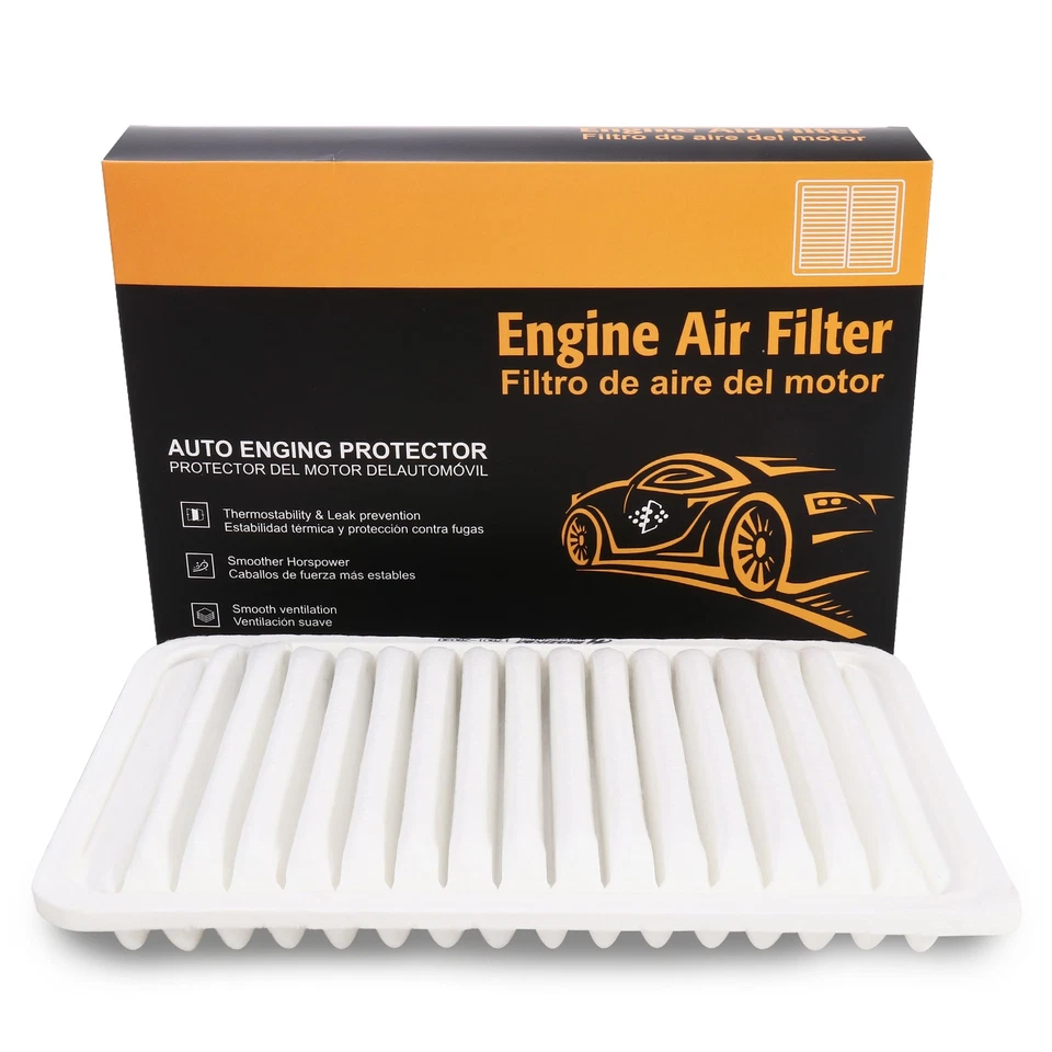 Filtro de aire compatible con TOYOTA HIGHLANDER 2001-2013 2,4 L 2,7 L 3,0 L 3,3 L 3,5 L 17801-20040 Foto 2 de 4