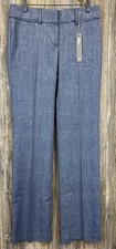 New Loft Ann Taylor Marisa Trouser 00 TALL Office Career Minimalist Chic
