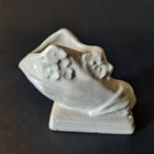 1940's McCoy Cream "Hands of Friendship" Miniature Planter 4" X 2.75"