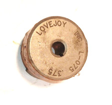 LOVEJOY L-075 Half Coupling, .375" Bore