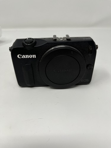 Canon EOS M Mirrorless Camera Body, Black {18MP} Plus Accessories