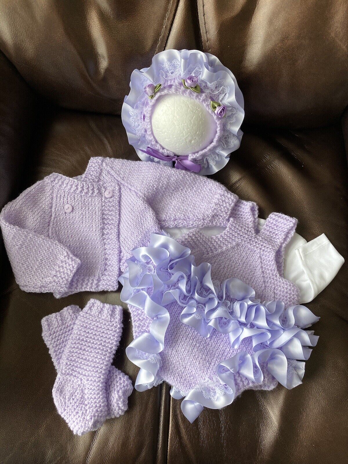 hand knitted reborn dolls clothes