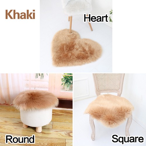 Fluffy Floor Pad Hairy Carpet Chair Seat Cover Area Rug Soft Mat Home Decor - Picture 29 of 39