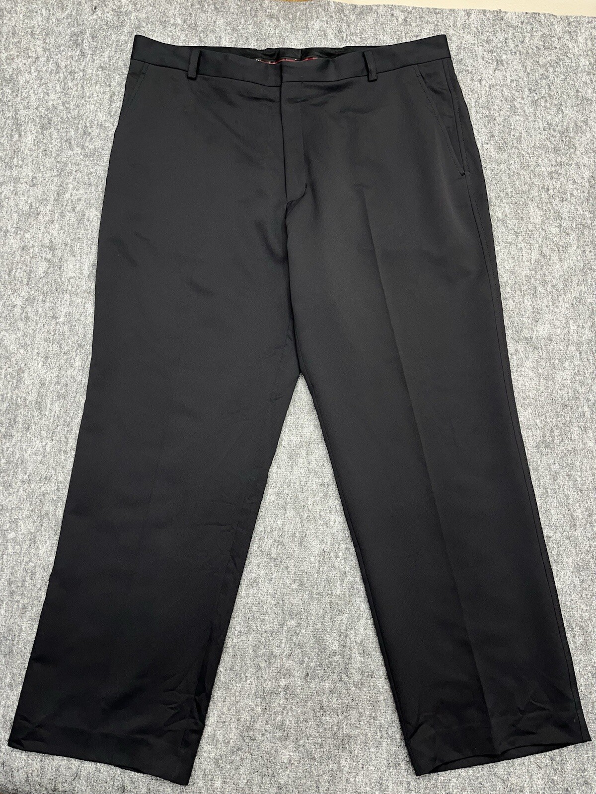 Nike Tiger Woods Collection Golf Pants Mens 40x32 Black Dri-Fit Logo Performance