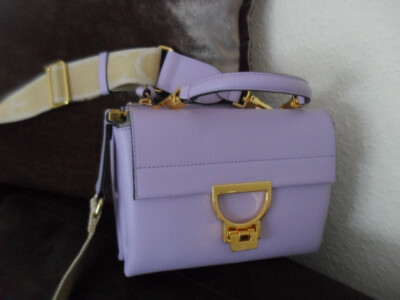 * COCCINELLE * ARLETTIS * small  Lavender * NEU * leather Handbag Handtasche !!